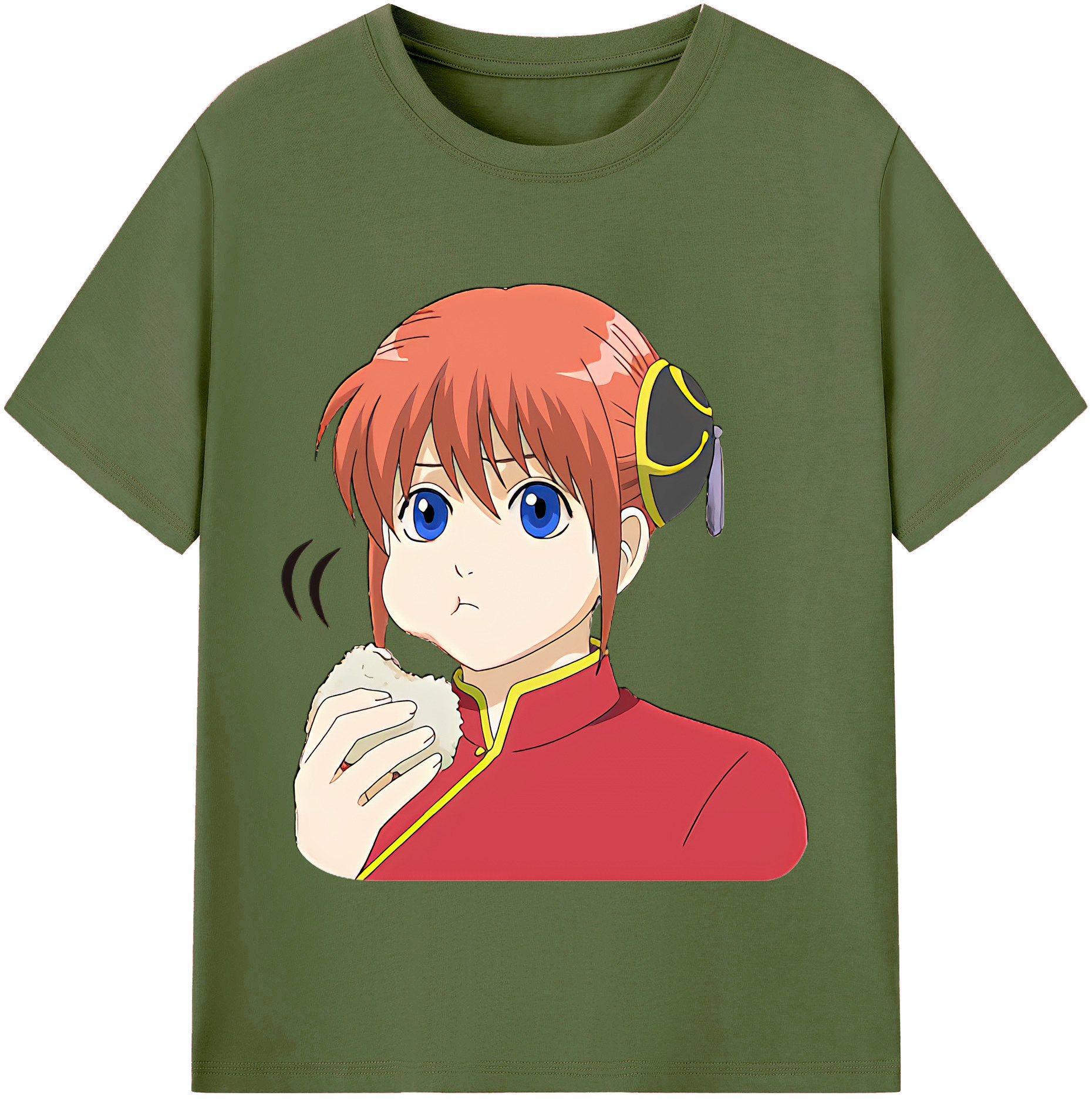 （画像用） ぎんたま 坂田銀時（さかたぎんとき） 神楽 志村新八（しむら しんぱち） GINTAMA Sakata Gintoki Kagura Shimura Shinpachi 綿100％半袖Tシャツ（フロントプリント）